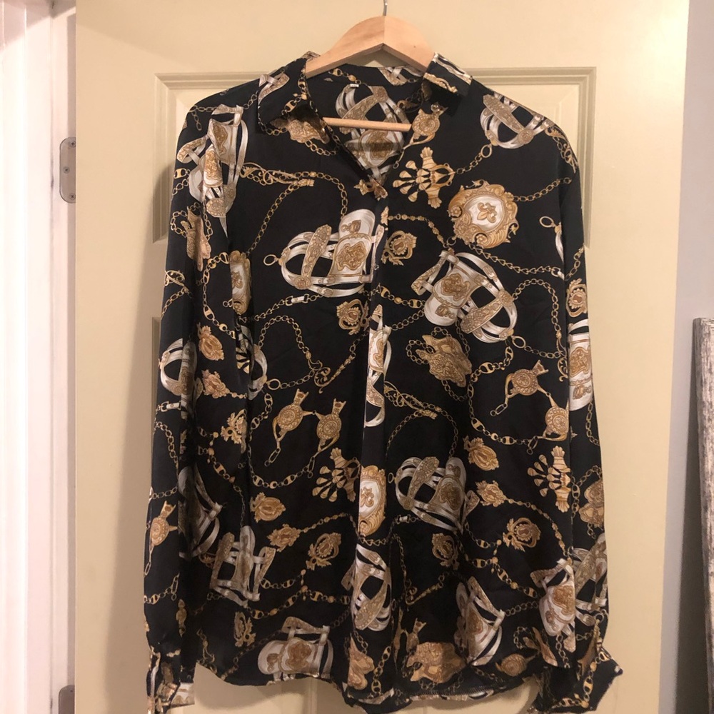 Long sleeve blouse